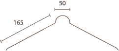 Roll Top Ridge Tech Drawing