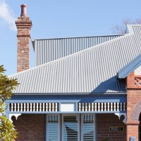 Zinc roofing and guttering