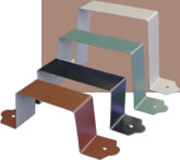 Square downpipe Brackets