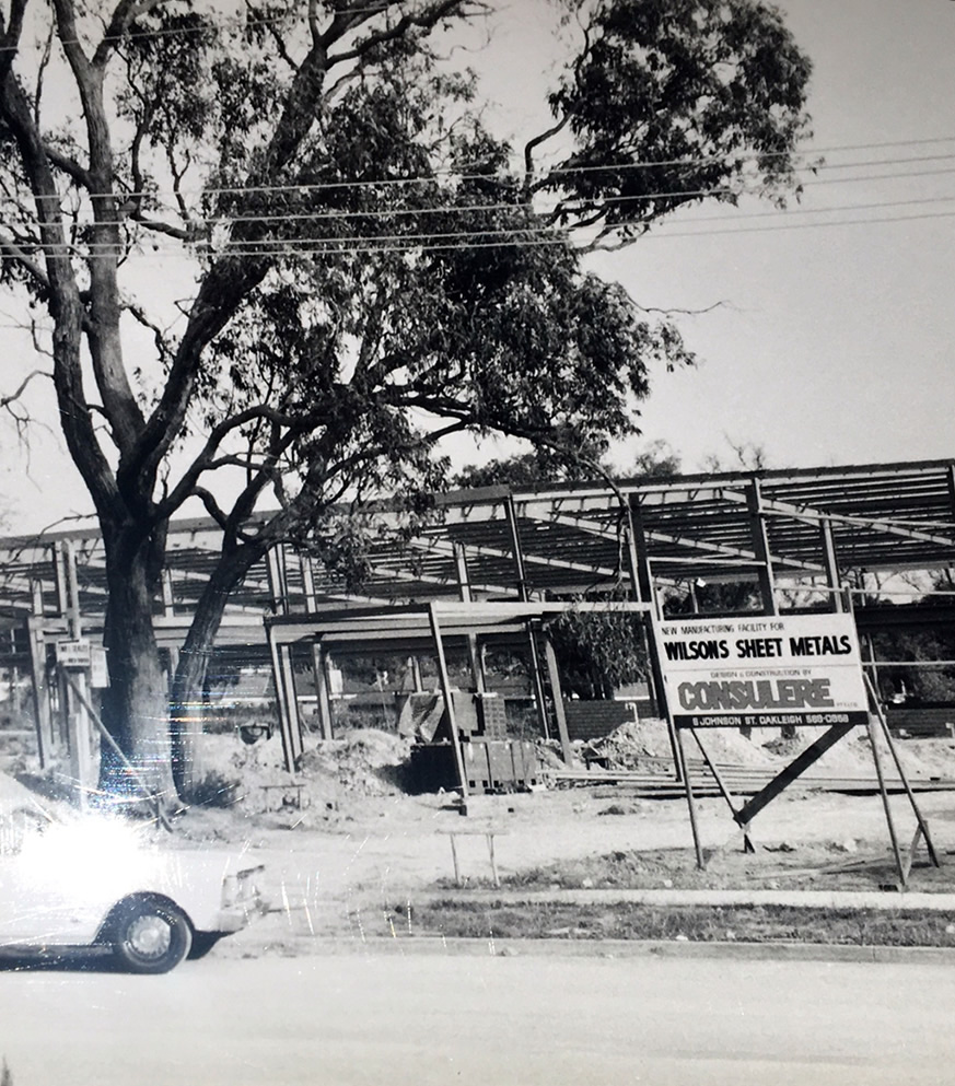 Original site at Monomeeth Drive, Mitcham